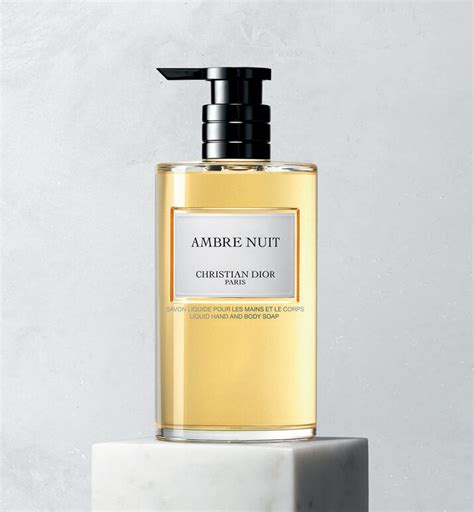 dior ambre nuit hand soap|AMBRE NUIT LIQUID HAND SOAP .